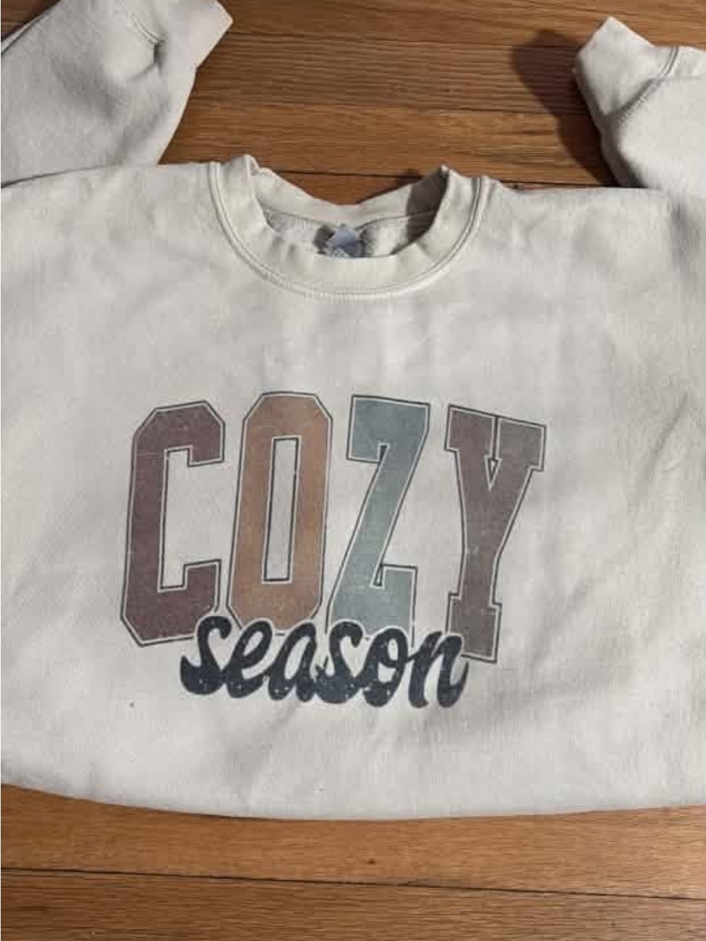 Cozy Season Graphic Crewneck Sweatshirt